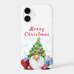 Étui iPhone avec Gnome de Noël