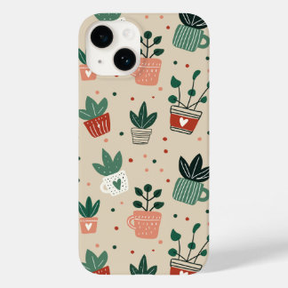 Étui iPhone avec motif je mouille mes plantes