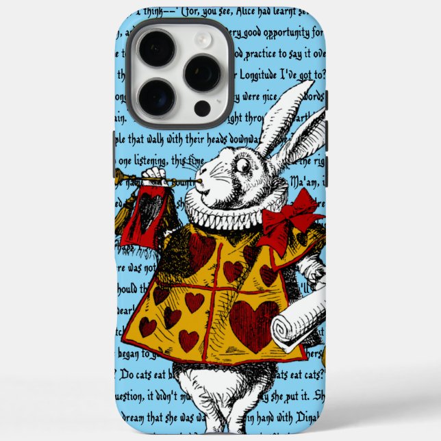 Étui iPhone Barely Case-Mate Le Lapin Blanc (Verso)