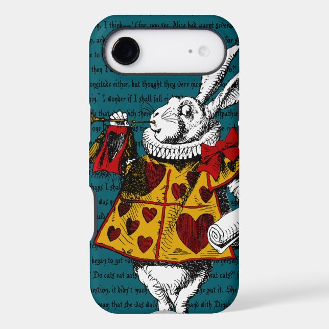 Étui iPhone Barely Case-Mate The White Rabbit (Verso)