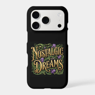 Étui iPhone Black Nostalgic Dreams
