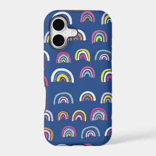 Étui iPhone Blue Rainbow