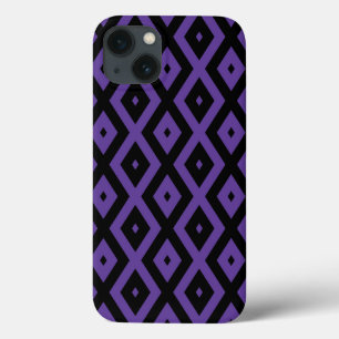 Étui iPhone Case-Mate à motif diamant violet et no