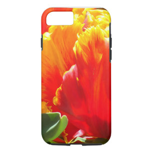 Etui iPhone Case-Mate Caisse rouge de l'iPhone 7 de tulipe de perroquet