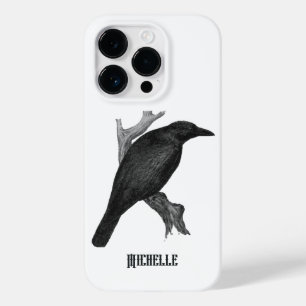 Étui iPhone Case-Mate gothique vintage corbeau noi