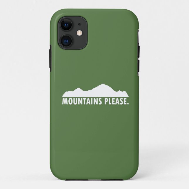 Etui iPhone Case-Mate Montagnes S'Il Vous Plaît (Dos)