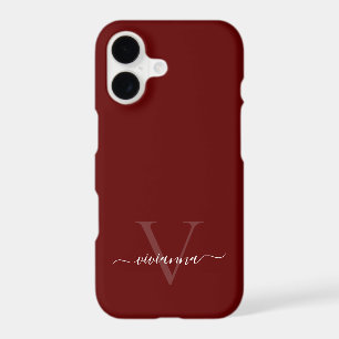 Étui iPhone Case-Mate personnalisé avec monogramme