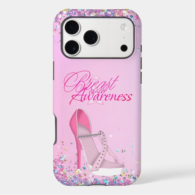 Étui iPhone CASE-Mate Ruban Rose (Verso)