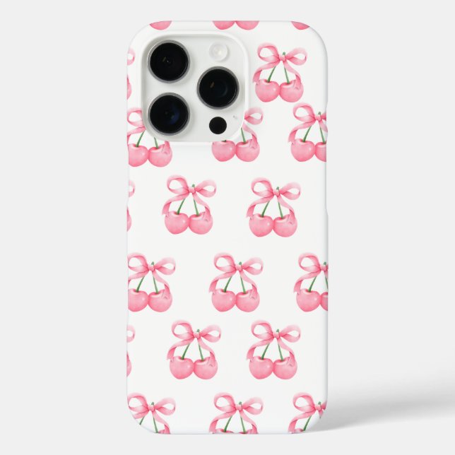 Étui iPhone Cerise (Verso)