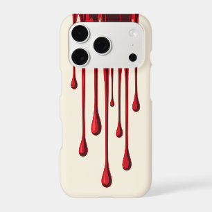 Étui iPhone Cherry Drip Gouttes de jus de cerise