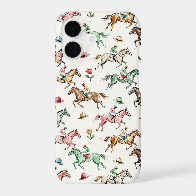 Étui iPhone Cheval Équestre (Verso)