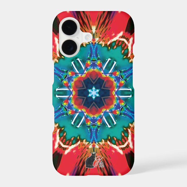 Étui iPhone Cinnamon Kaleidoscope (Verso)