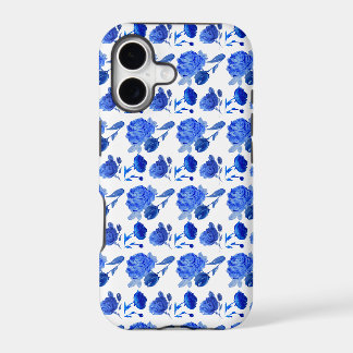 Étui iPhone Cobalt et Rose Saphir