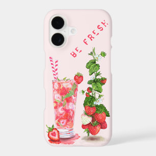 Étui iPhone Cocktail de Fraise