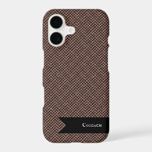 Étui iPhone Coigach Tweed Rustic Gun Club Check