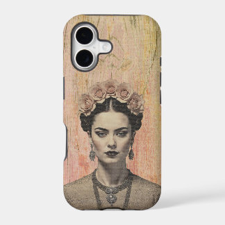 Étui iPhone Couronne Rustique Frida Rose