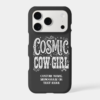 Étui iPhone Cowgirl personnalisé, Design Sud-Ouest