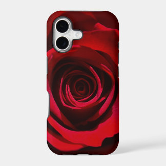 Étui iPhone Dark Red Rose