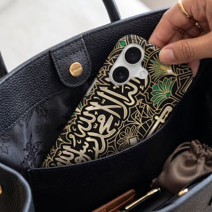 Étui iPhone Drapeau d'Art Déco Héritage   Arabie S