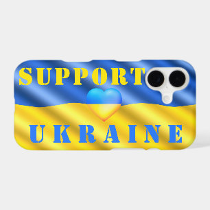 Étui iPhone Drapeau Ukrainien de soutien à l'Ukrai
