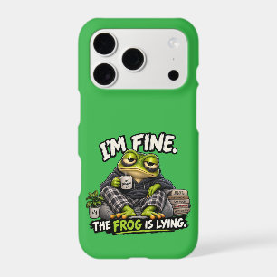 Étui iPhone Drôle de Grenouille Je vais Bien, la G