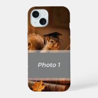 Étui iPhone Écureuil d'Automne Rentrée des Classes