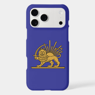 Étui iPhone emblème Lion et Soleil persan