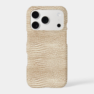 Étui iPhone en peau de crocodile
