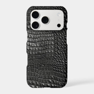 Étui iPhone en peau de crocodile