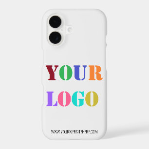 Étui iPhone Entreprise avec Logo et Texte Personna