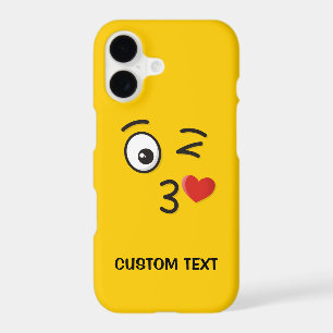 Étui iPhone Face lançant un baiser