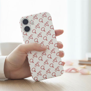 Étui iPhone Féministe Cœur Girl Power
