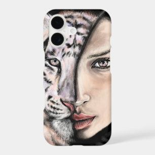 Étui iPhone Femme Tigre
