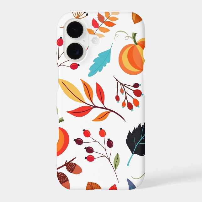 Étui iPhone Feuilles d'Automne (Verso)