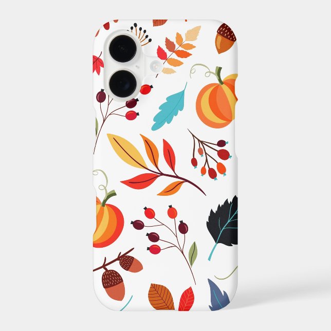Étui iPhone Feuilles d'Automne (Verso)