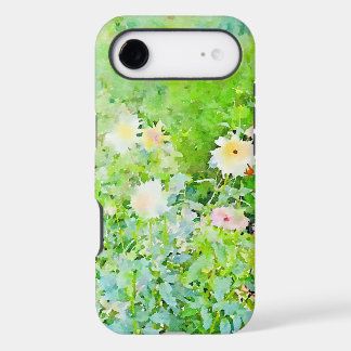 Étui iPhone Fleurs Aquarelle Jardinier