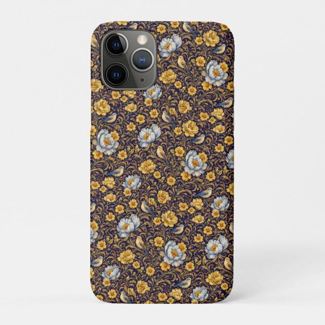 Étui iPhone floral (Dos)