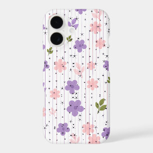 Étui iPhone Floral Céleste Étoilé