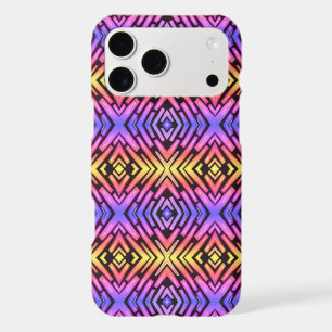 Étui iPhone Hi Tech Néon Rose Violet Jaune