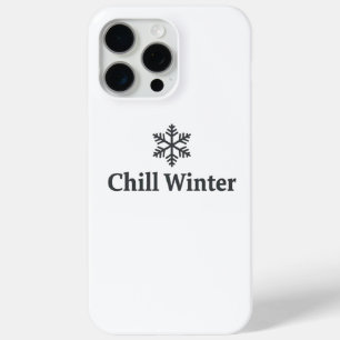 Étui iPhone Hiver Chill