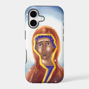 Étui iPhone icône de la Mère de Dieu (plusieurs ta