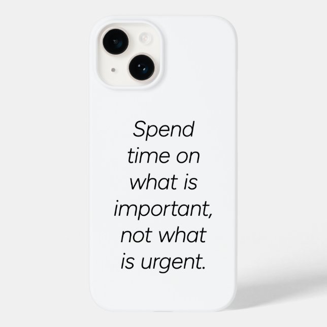 Étui iPhone Important (Verso)
