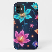 Étui iPhone/iPad Alien Floral Galaxy