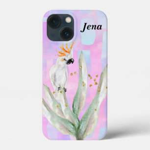 Étui iPhone / iPad avec Cacatoès sur Plante