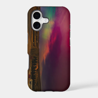 Étui iPhone "Lady Aurora" Aurores Boréales