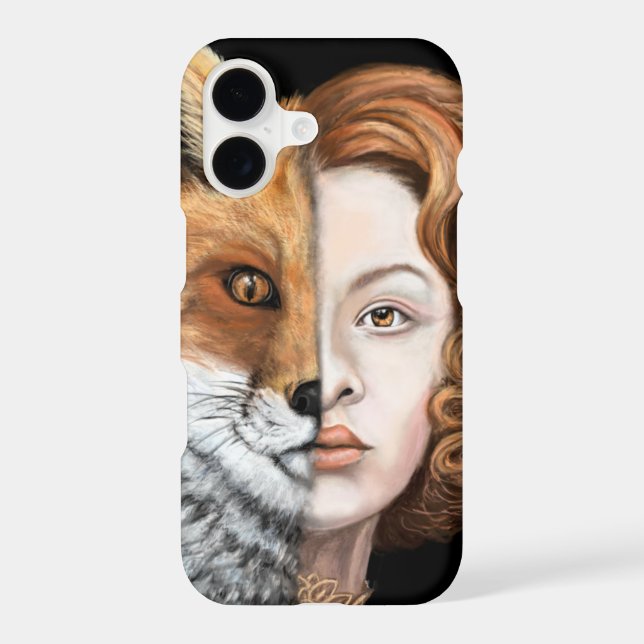 Étui iPhone Lady Fox (Verso)