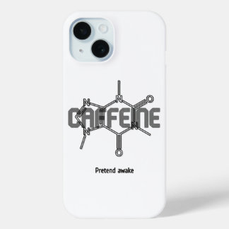 Étui iPhone Molécule de Caféine