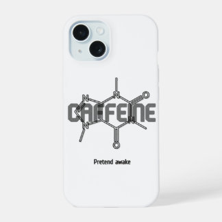 Étui iPhone Molécule de Caféine