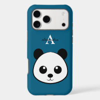 Étui iPhone Monogramme Personnalisé avec Ourson Pa