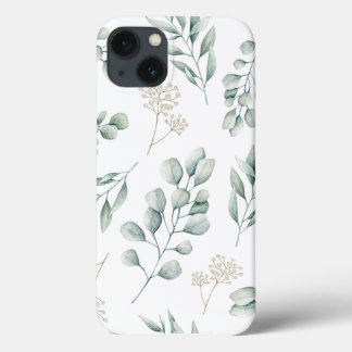 Étui iphone motif eucalyptus